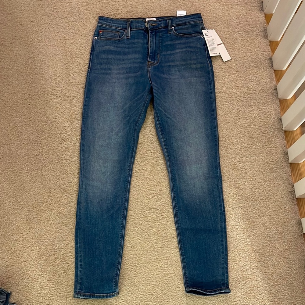 Hudson High Rise Blair Ankle Super Skinny Jeans Size 29